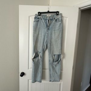 Abercrombie & Fitch curve love the dad high rise, 28 regular